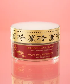 مقشر الوجه بالطين الأبيض ومسحوق الأرغان طين  100 مل ناتوس