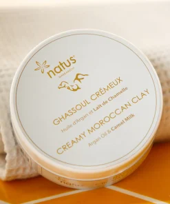 غسول صحراوي كريمي - زيت الأركان وحليب الجمل 100 مل ناتوس