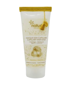 قناع العناية بالشعر بزيت الأركان وزيت جوز الهند 200 مل ناتوس